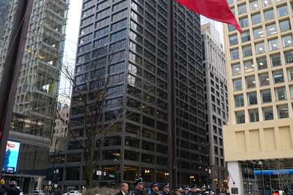 Издигане на националното знаме в Чикаго, осветяване на Willis Tower и прокламация на губернатора на Охайо по случай 3 март, Деня на освобождението на България